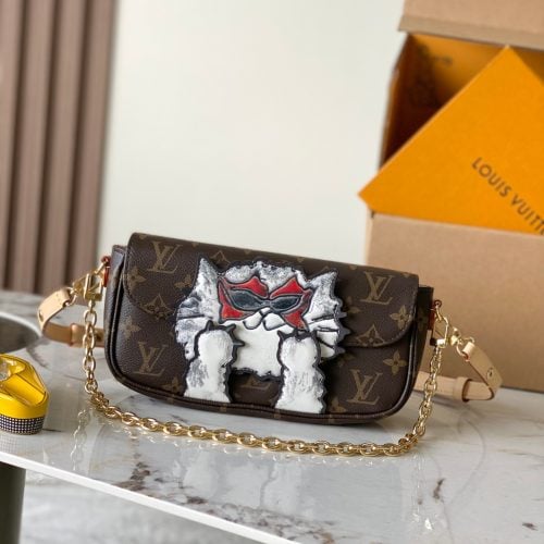 Sac Recoleta Bag – M15148 – Monogram Canvas Cat Edition